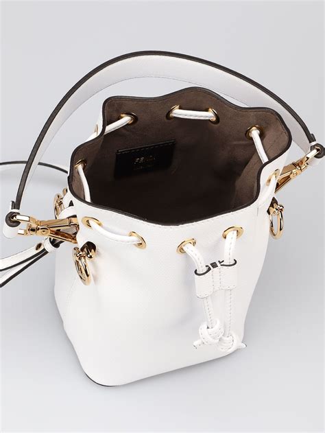 fendi white basket bag|fendi drawstring bucket bag.